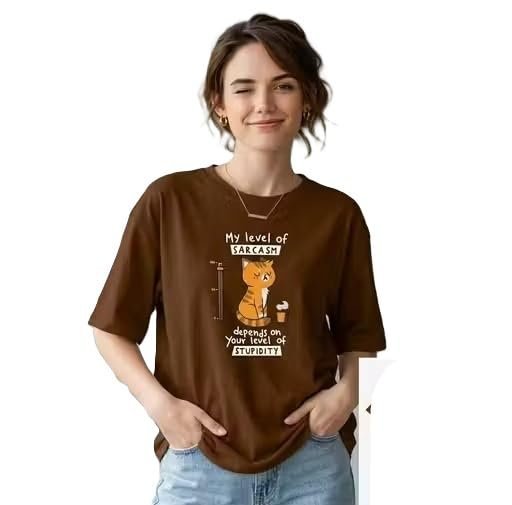 41zJsFBWBmL.jpg Women Graphic T-Shirt - Image 1