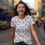Printed T-Shirt for Women - Image 2