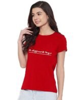 Cotton T-Shirt for Women - Image 2
