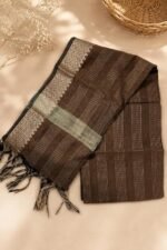 Prasad Creation Khadi Cotton Self Design Women Dupatta - Image 2