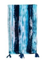 Fashage Women's Printed Cotton Blend Scarf with Tassels | Soft Lightweight Stole - Image 2
