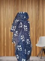 Rayon Scarf for Women and Girls Face cover | Summer face cover for girls scarf for Women with Size Adjustable (Navy Blue) - Image 2