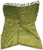 Saba Fashion Women Viscose Jaquard Scarf/Shawl/Dupatta/Hijab/Wrap/Scarves/Stoles - Image 3